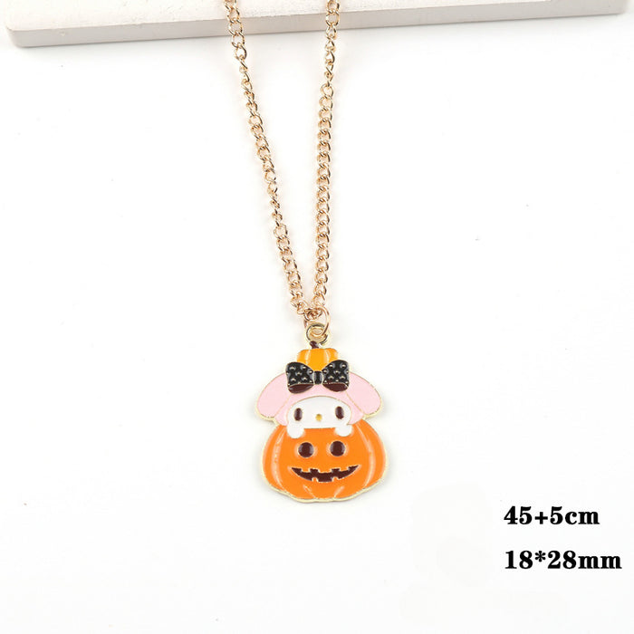 Wholesale Cartoon Alloy Pendant Necklace JDC-NE-FuYu017