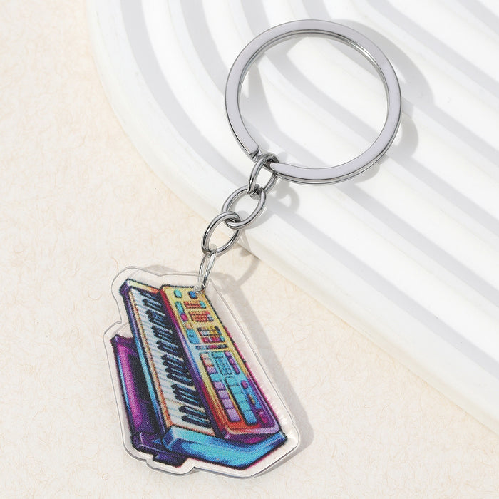 Wholesale European and American Music Festival Series Acrylic Keychain JDC-KC-RongRui012