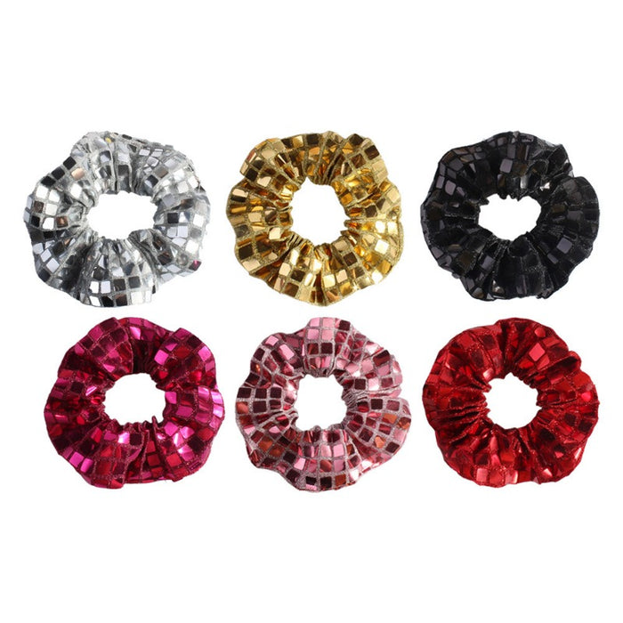 Wholesale Fabric  Square Sequin Hair Scrunchies  JDC-HS-Heqin005