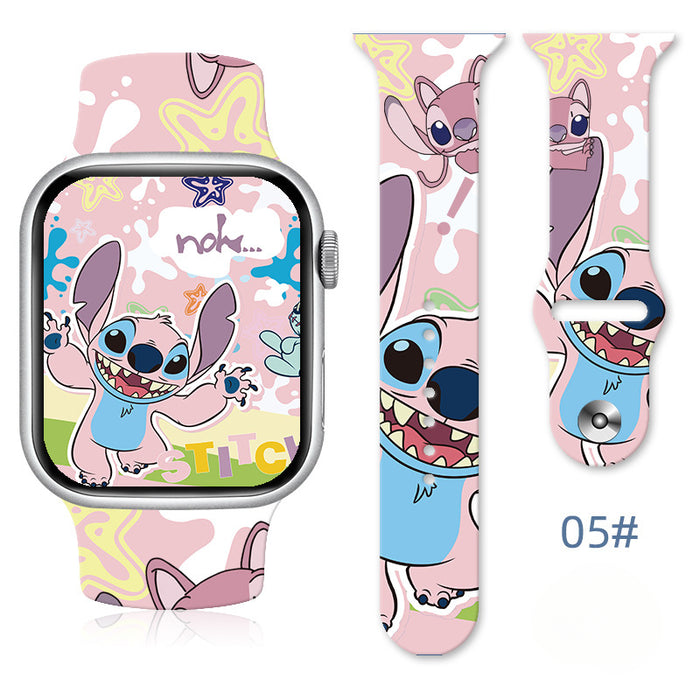 Wholesale Silicone Cartoon Print Watch JDC-WD-NuoQi012