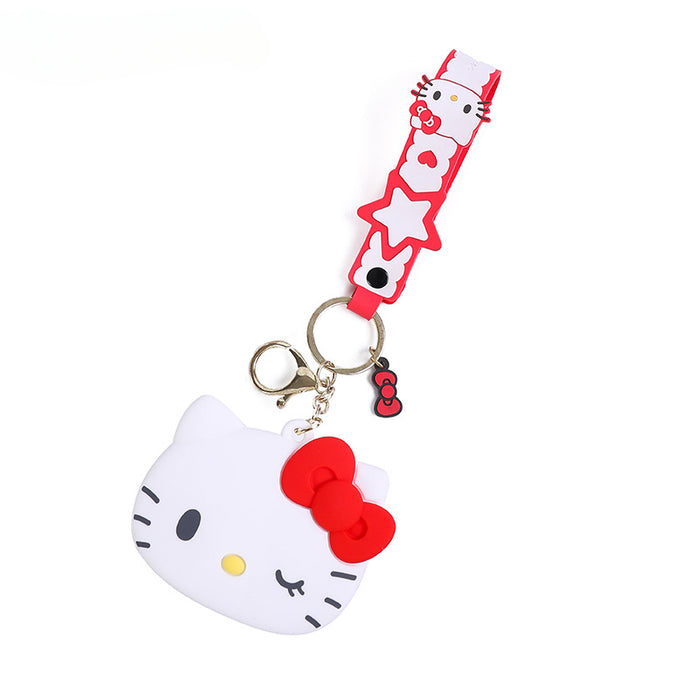 Wholesale Cartoon Mini Silicone Coin Purse Keychain (S) JDC-KC-TaoTa001
