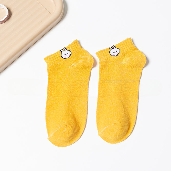 Wholesale of 10pcs Thin Rabbit Socks JDC-SK-Miqi004