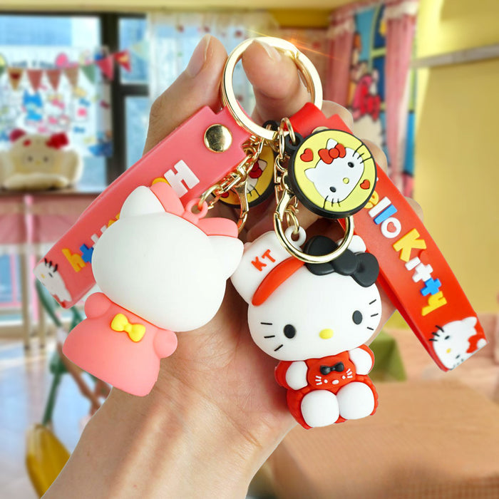 Wholesale Cartoon Silicone Doll Keychain JDC-KC-Yexiang008