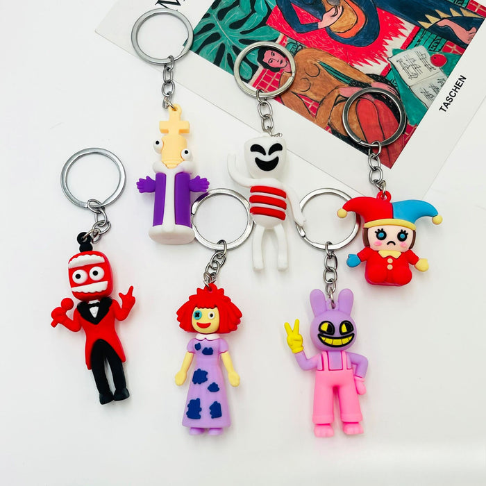 Wholesale Creative Cartoon PVC Keychain JDC-KC-XiangY069