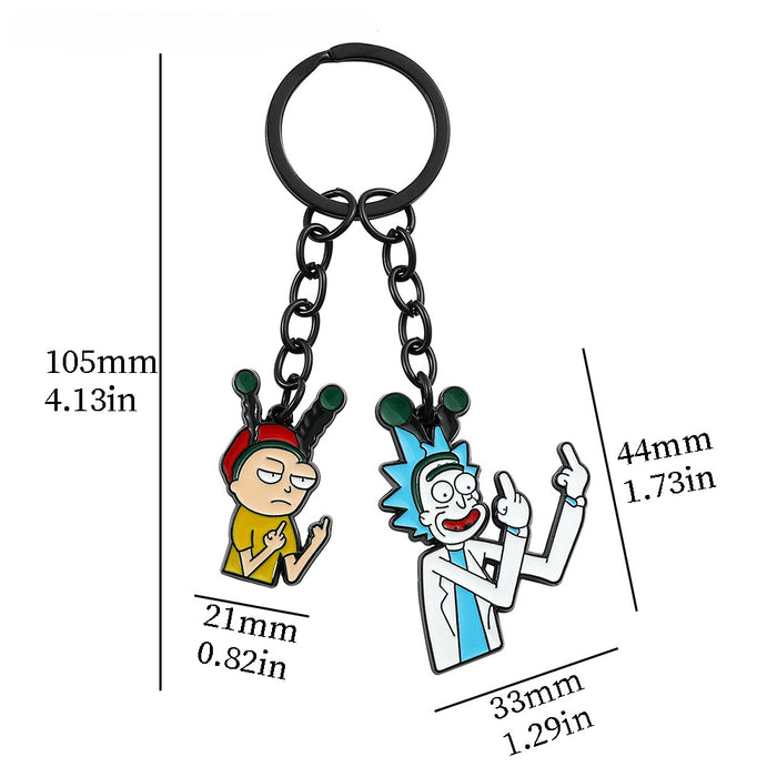 Wholesale Cartoon Zinc Alloy Keychains JDC-KC-ShaoH013