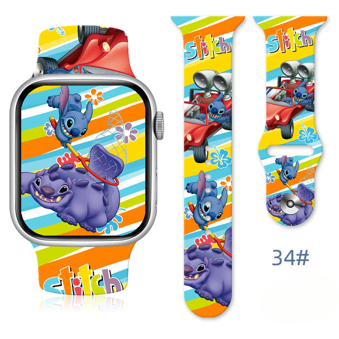 Wholesale Silicone Cartoon Print Watch JDC-WD-NuoQi012