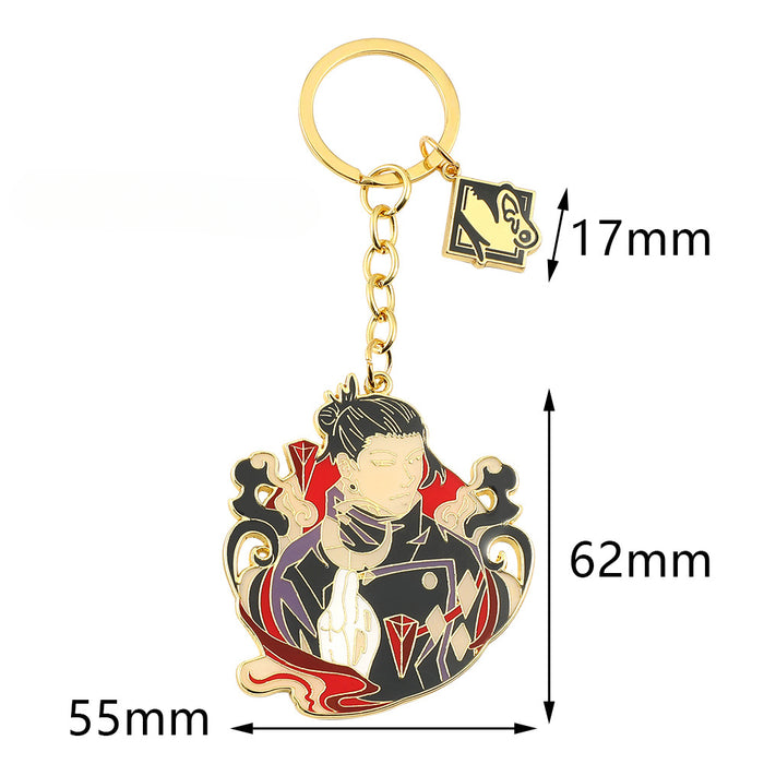 Wholesale Cartoon Zinc Alloy Keychains JDC-KC-ShaoH011