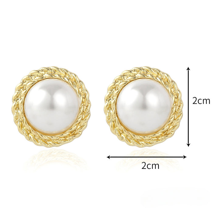 Wholesale Irregular Long Pearl Earrings JDC-ES-ManY052