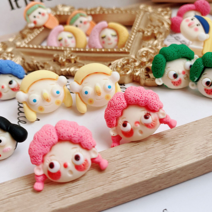 Wholesale alloy funny cute animation earrings JDC-ES-CST003