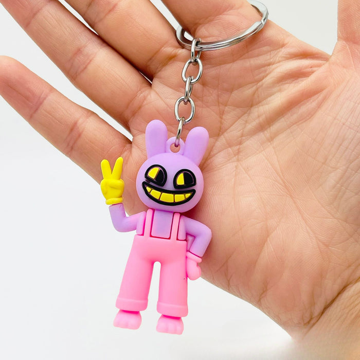 Wholesale Creative Cartoon PVC Keychain JDC-KC-XiangY069