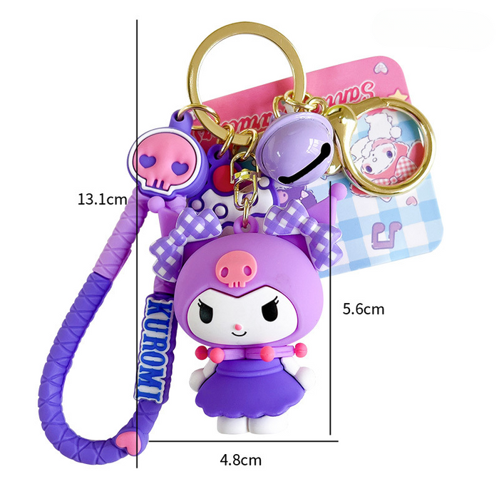 Wholesale Plaid Figure Keychain JDC-KC-YanG006