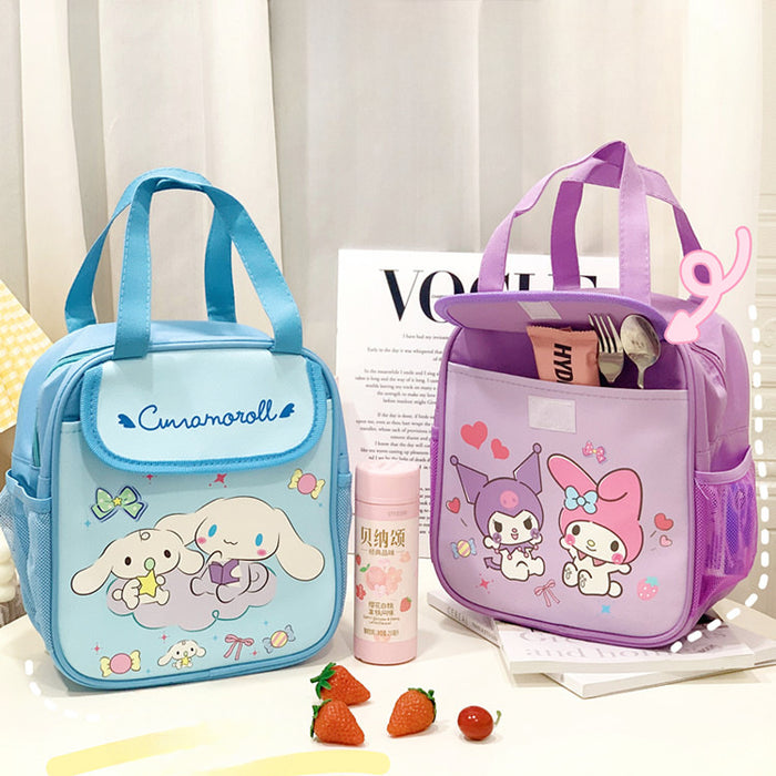 Wholesale Large Capacity Cartoon Canvas Portable Lunch Bag (S) JDC-HD-OuLJ001