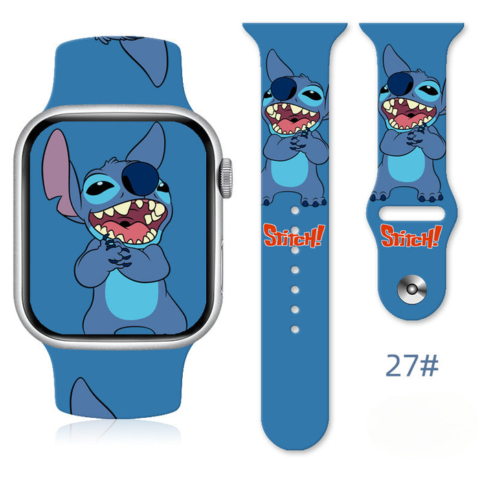 Wholesale Silicone Cartoon Print Watch JDC-WD-NuoQi012