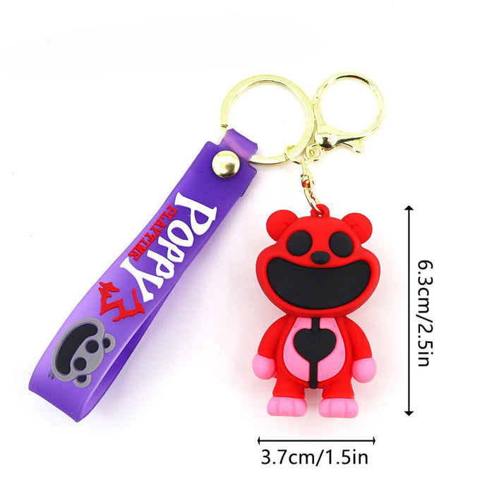 Wholesale Cartoon Cute PVC Doll Keychains JDC-KC-HaoAn010