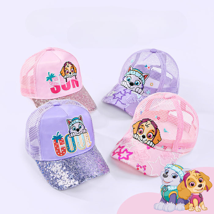 Wholesale Cotton Children's Adjustable Cartoon Breathable Mesh Baseball Cap JDC-FH-KaiTong001