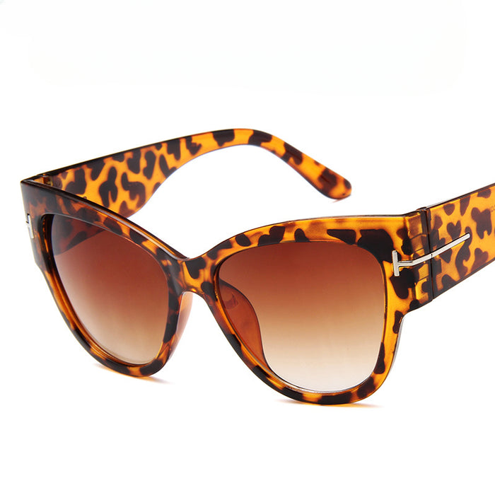 Wholesale T-shaped Retro Large Frame PC Sunglasses JDC-SG-MaN018