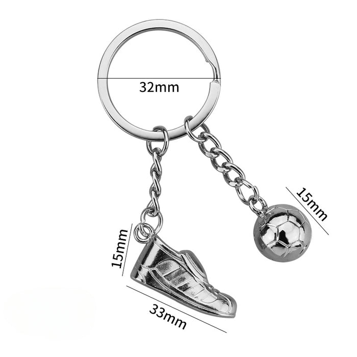 Wholesale Zinc Alloy Football Keychain JDC-KC-XunXin007