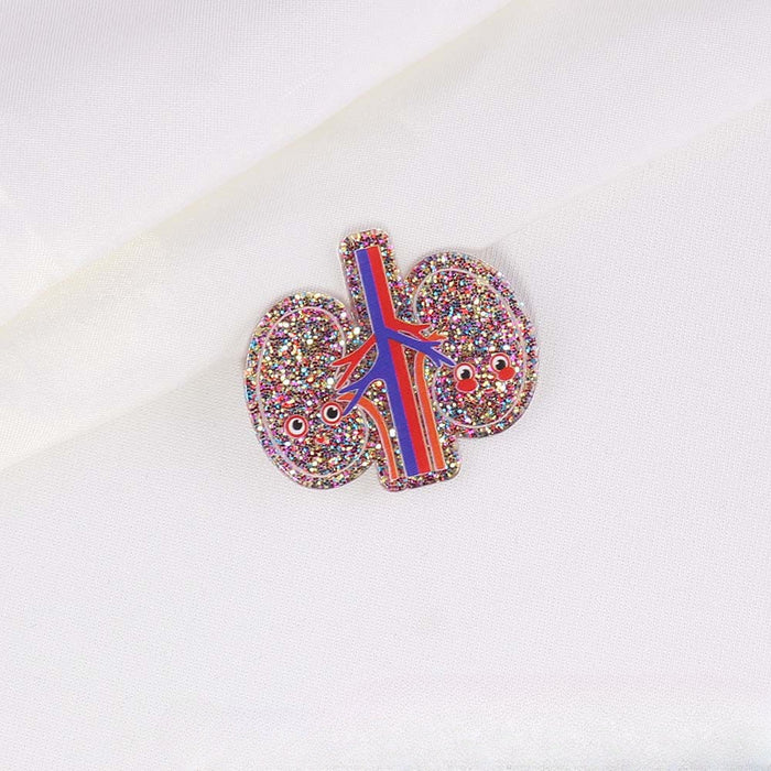 Wholesale Cartoon Organ Acrylic Pin DIY Patch Accessories JDC-FK-OuYie004