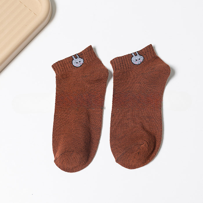 Wholesale of 10pcs Thin Rabbit Socks JDC-SK-Miqi004