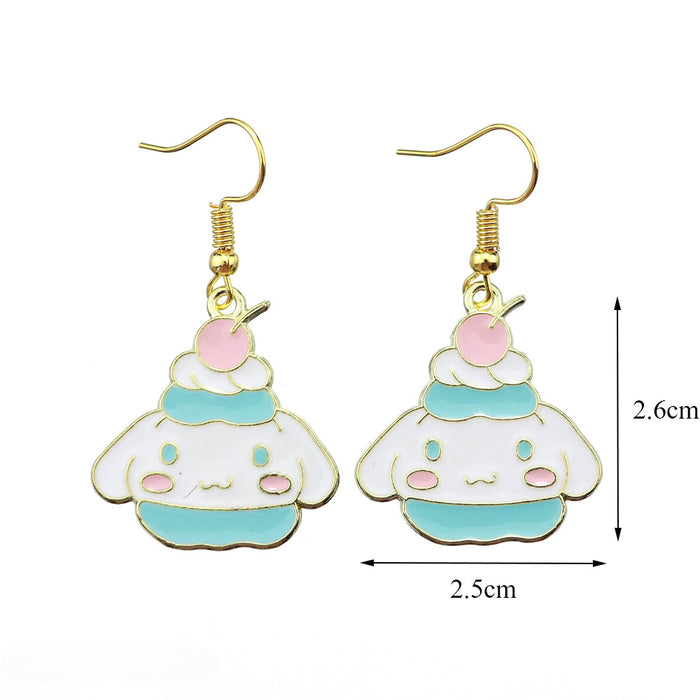 Wholesale Cartoon Animal Resin Earrings JDC-ES-niqing019