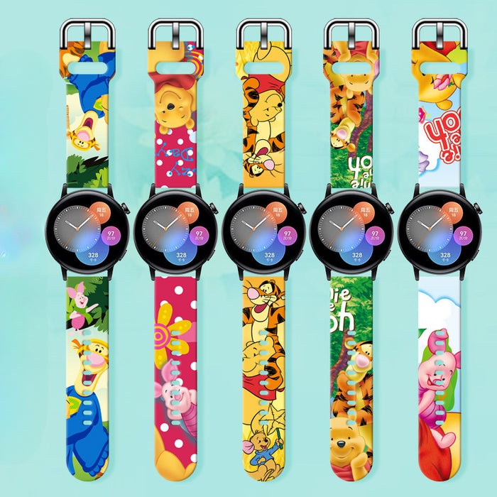 Wholesale Tpu Printed Watch Strap JDC-WD-NuoQi030