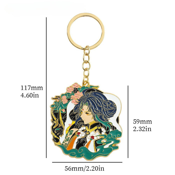 Wholesale Cartoon Zinc Alloy Keychains JDC-KC-ShaoH014