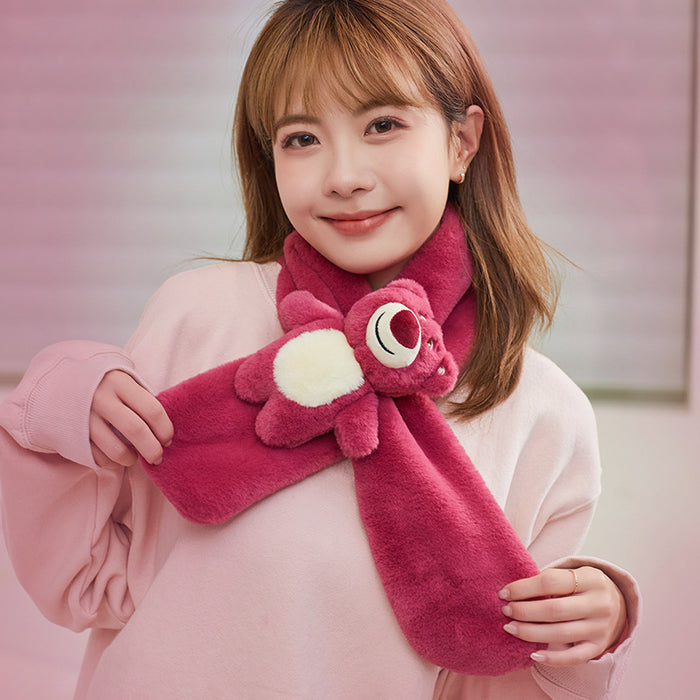 Wholesale Plush Cartoon Autumn and Winter Warm Scarf JDC-SF-DM001