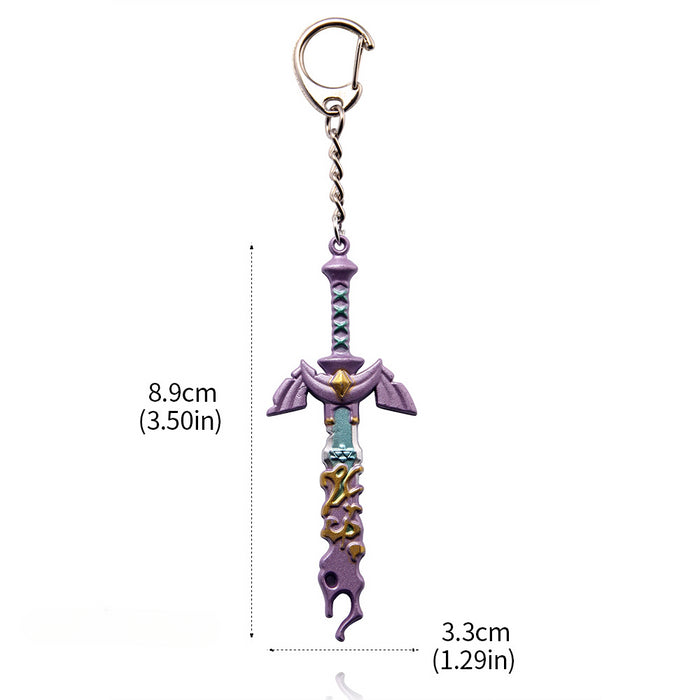 Wholesale Cartoon Bagpipe Necklace Keychain Set JDC-NE-YouM013