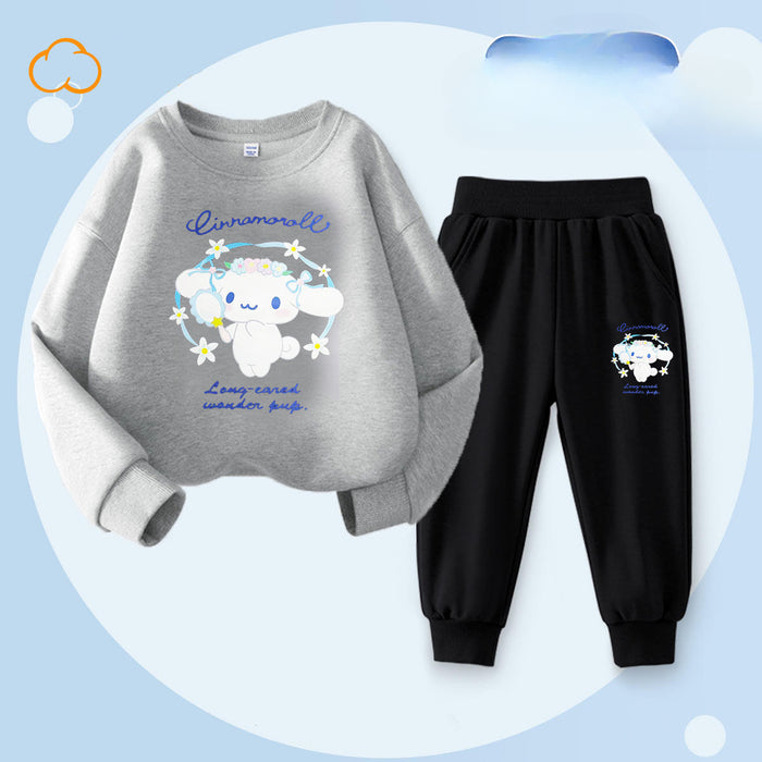 Wholesale Cartoon Children's Hoodie and Pants Two-piece Set JDC-BC-ChengZi005