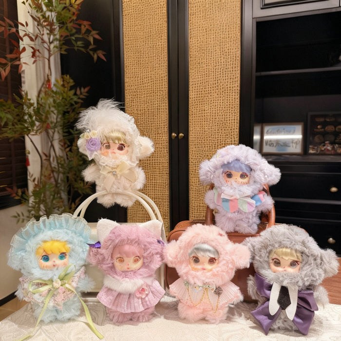 Wholesale Cute Cartoon Girl Doll Heart Bag Pendant Children' s Toy Gift