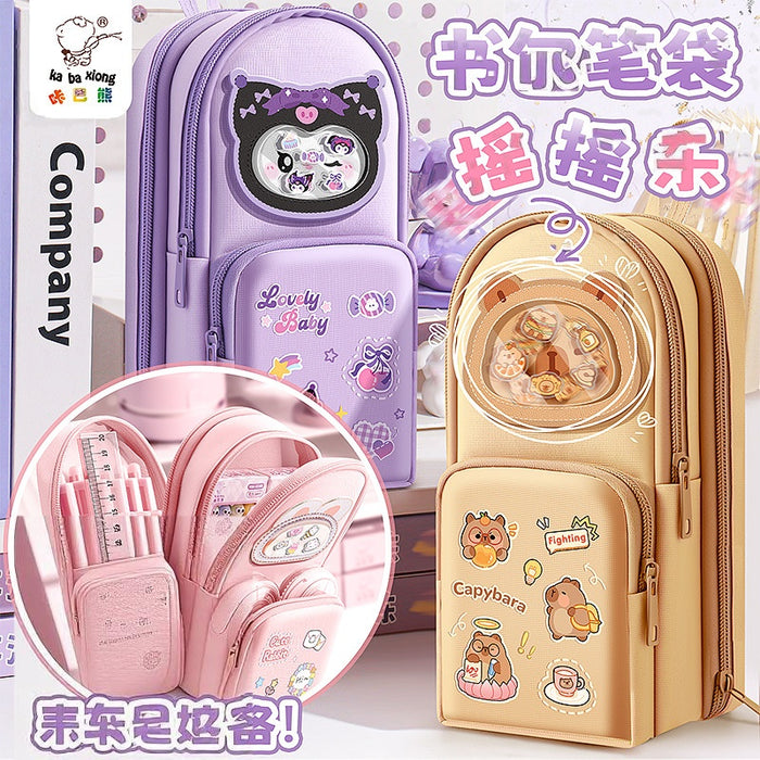 Wholesale Canvas Pencil Case Style Stationery Bag for Girls Resale