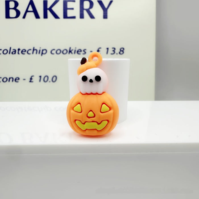 Wholesale Halloween Cartoon Keychain Soft PVC Car Key Accessory MOQ≥2