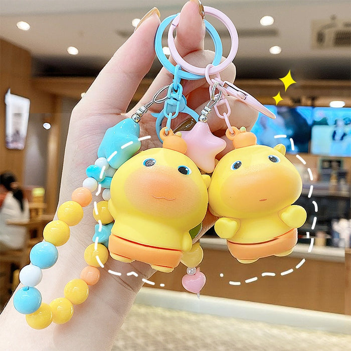 Wholesale Capybara Lulu Charm Keychain Decorative Bag Charm Boutique Gift