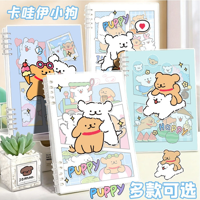 Wholesale Cute Style A5 Loose Leaf Notebook 60 Sheets PP Cover MOQ≥2