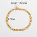 Wholesale 18k Gold Plated Stainless Steel Anklet JDC-AS-JD100 Anklet 杰鼎 JDA201011 Wholesale Jewelry JoyasDeChina Joyas De China