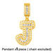 Wholesale 26 English gold gold plated necklace JDC-NE-AS564 Necklaces 集沛 Wholesale Jewelry JoyasDeChina Joyas De China