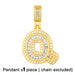 Wholesale 26 English gold gold plated necklace JDC-NE-AS564 Necklaces 集沛 Q Wholesale Jewelry JoyasDeChina Joyas De China