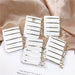 Wholesale 26 Letter Plated Metal Hair Clips JDC-HC-Jiax001 Hair Clips 佳芯 Wholesale Jewelry JoyasDeChina Joyas De China