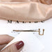 Wholesale 26 Letter Plated Metal Hair Clips JDC-HC-Jiax001 Hair Clips 佳芯 Wholesale Jewelry JoyasDeChina Joyas De China