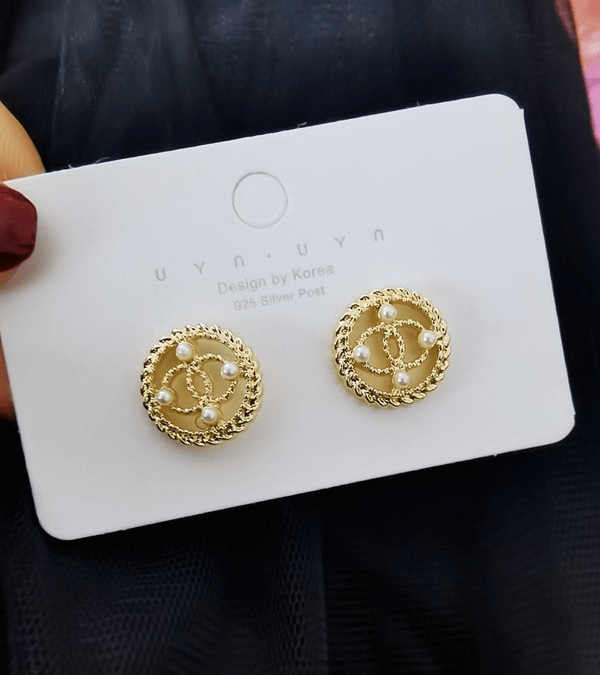 Wholesale 925 Silver Needle Small Fragrance Pearl Stud Earrings (F)JDC-ES-Dengy002 Earrings 登云 Wholesale Jewelry JoyasDeChina Joyas De China