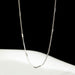 Wholesale 925 sterling silver necklace female snake bone chain temperament jewelry accessories Necklaces JoyasDeChina All-over 925 silver thickened electroplated rhodium gold white gold 925 silver Wholesale Jewelry JoyasDeChina Joyas De China
