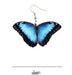 Wholesale acrylic Butterfly Earrings JDC-ES-XUEP022 Earrings 雪帕 Wholesale Jewelry JoyasDeChina Joyas De China