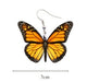 Wholesale acrylic Butterfly Earrings JDC-ES-XUEP022 Earrings 雪帕 Wholesale Jewelry JoyasDeChina Joyas De China