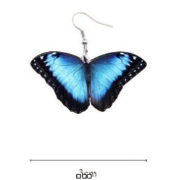 Wholesale acrylic Butterfly Earrings JDC-ES-XUEP022 Earrings 雪帕 M122-6 Wholesale Jewelry JoyasDeChina Joyas De China