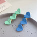 Wholesale Acrylic Heart Hair Clip JDC-HC-HaoF001 Hair Clip 浩福 Wholesale Jewelry JoyasDeChina Joyas De China