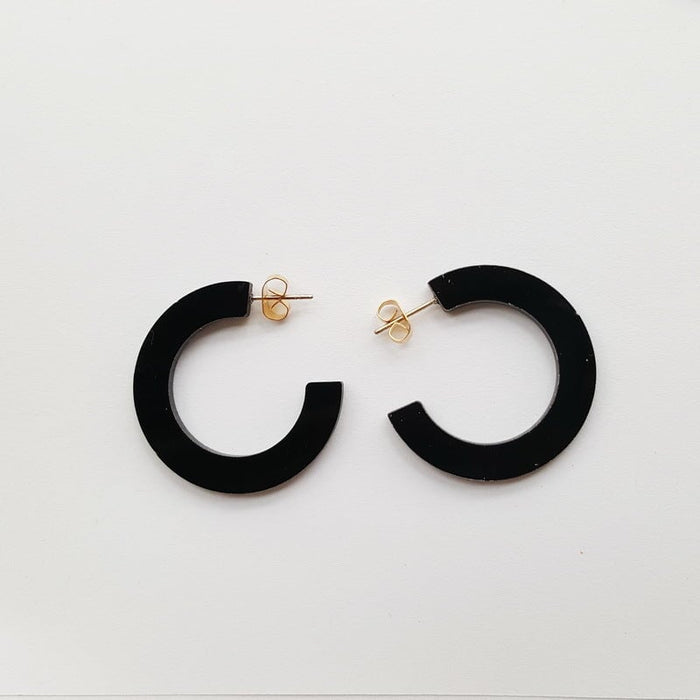 Wholesale acrylic round earrings JDC-ES-XUEP021 Earrings 雪帕 27 Wholesale Jewelry JoyasDeChina Joyas De China