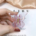 Wholesale Acrylic Transparent Butterfly Hair Clips JDC-HC-Jiax005 Hair Clips 佳芯 2306 Wholesale Jewelry JoyasDeChina Joyas De China