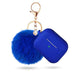 Wholesale Airpods 3 Hair Ball Keychain Plush Silicone Earphone Cases JDC-EPC-LXG004 Earphone cases 莱鑫格 royal blue airpods 3(2021) Wholesale Jewelry JoyasDeChina Joyas De China