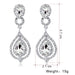 Wholesale alloy diamond earrings JDC-ES-GSDB021 Earrings 丹比华比 Wholesale Jewelry JoyasDeChina Joyas De China