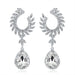 Wholesale alloy diamond-encrusted water drop earrings JDC-ES-GSDB013 Earrings 丹比华比 1 Wholesale Jewelry JoyasDeChina Joyas De China